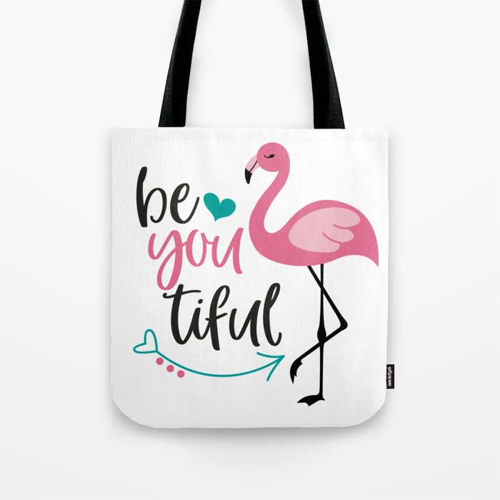 Pink Flamingo Dot Pattern imobaby PU Leather Tote Bag for Travel and Shopping 